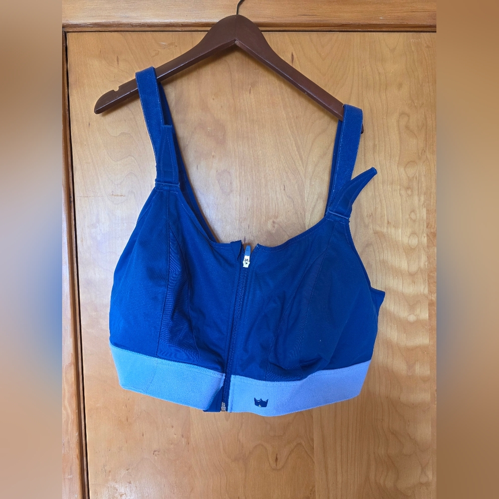 Shefit Blue And Light Blue Sports Bra View 2